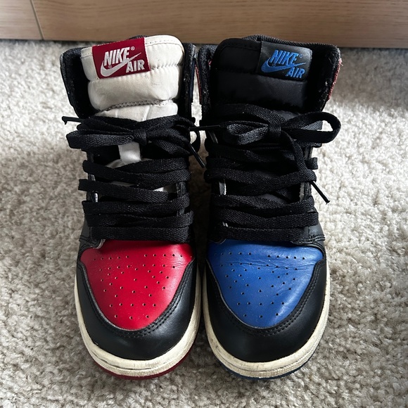 Nike Other - Nike Air Black, Red, and Blue High-Tops